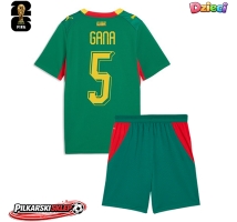 Senegal Idrissa Gueye #5 Koszulka Wyjazdowa dzieci MŚ 2026 Krótki Rękaw (+ krótkie spodenki)
